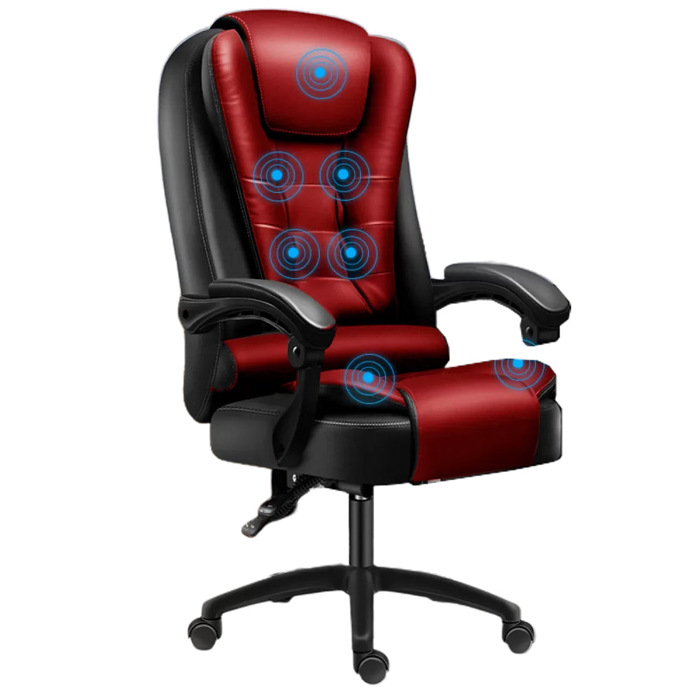 Contemporary Indoor Recliner Chair with Arms and Tufted Back