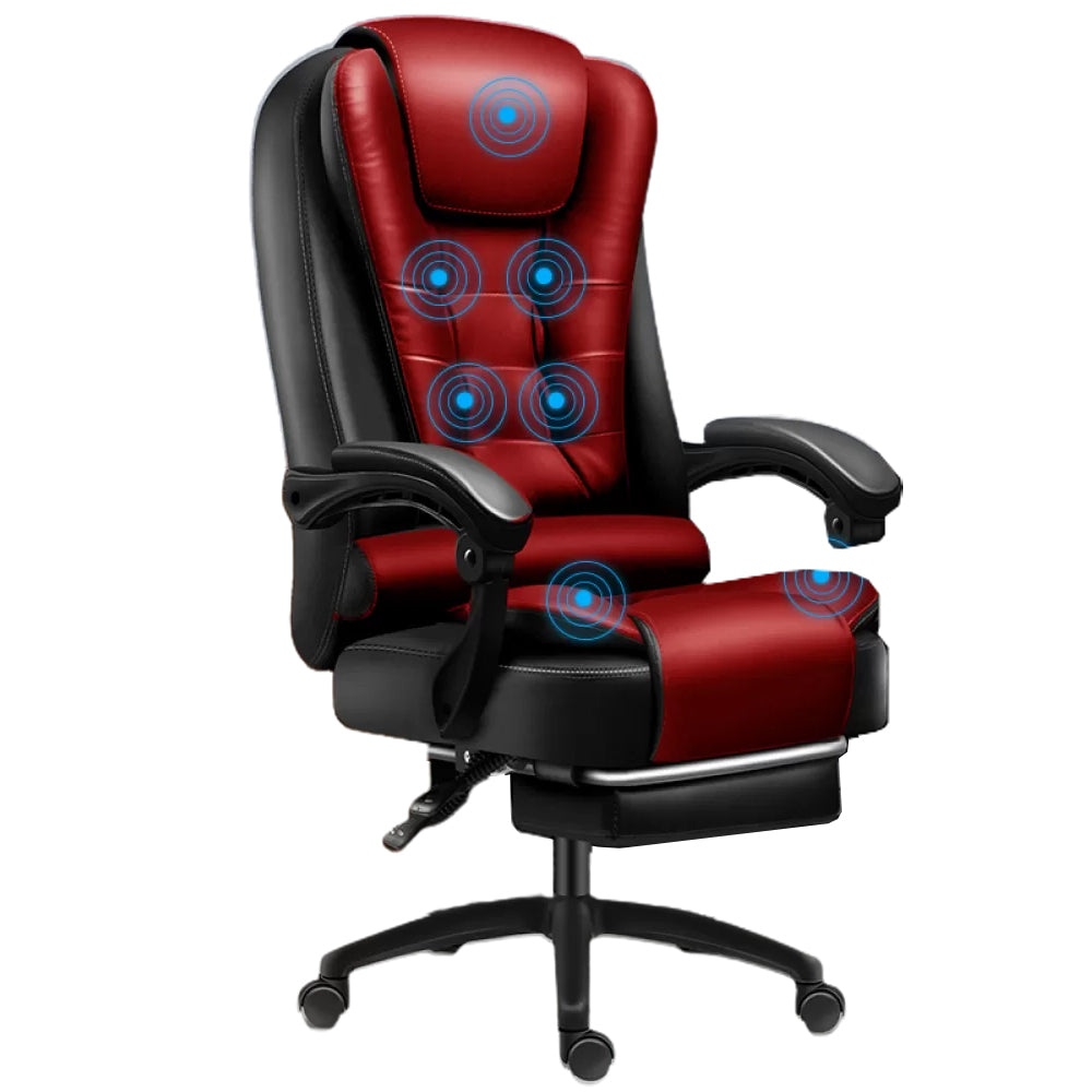 Contemporary Indoor Recliner Chair with Arms and Tufted Back