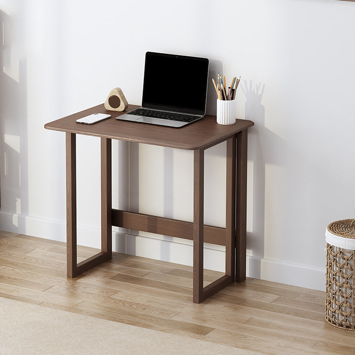 Study Desk Solid Wood Home Foldable Desk and Chair Writing Desk