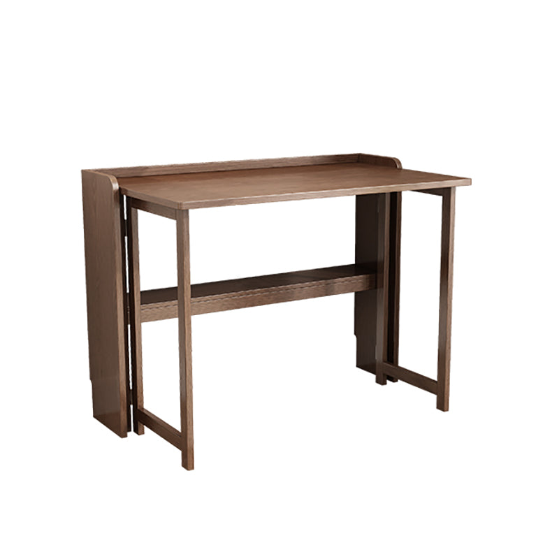 Study Desk Solid Wood Home Foldable Desk and Chair Writing Desk