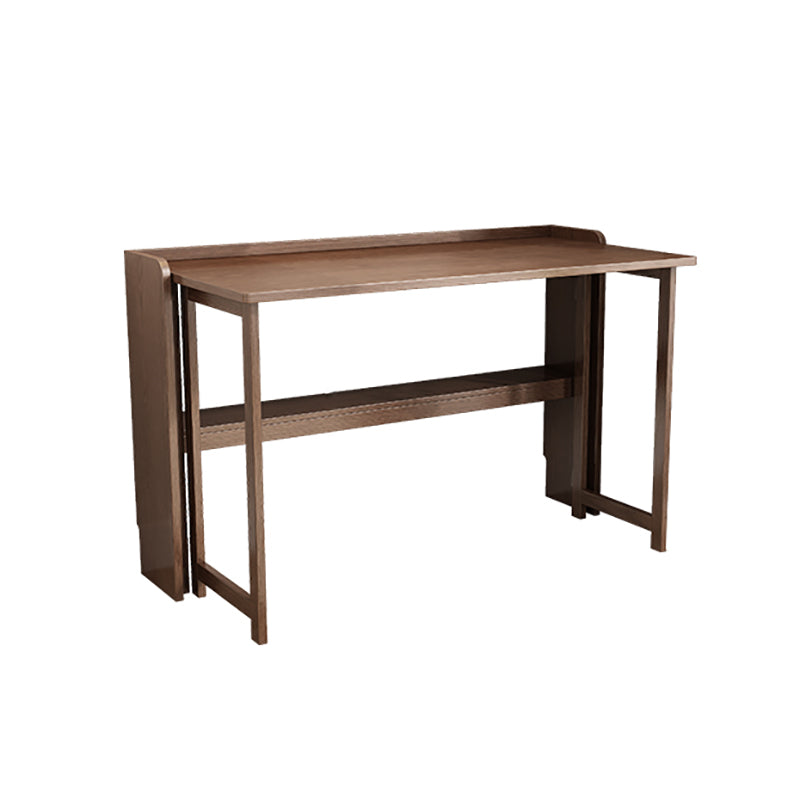 Study Desk Solid Wood Home Foldable Desk and Chair Writing Desk