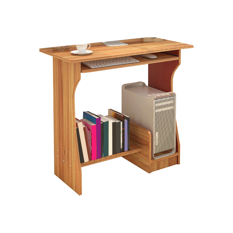 Computer Desk with Storage Shelves Wood Multiple Colors Home Student Table