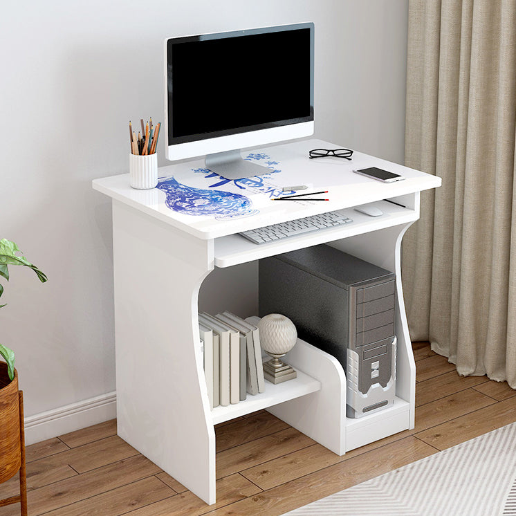 Computer Desk with Storage Shelves Wood Multiple Colors Home Student Table