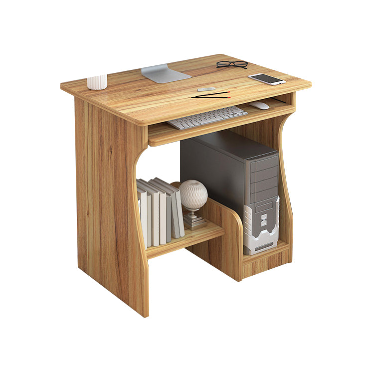 Computer Desk with Storage Shelves Wood Multiple Colors Home Student Table