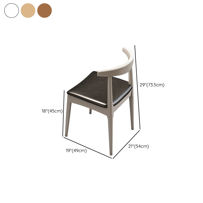 Contemporary Solid Wood Writing Desk with Chair Student Desk