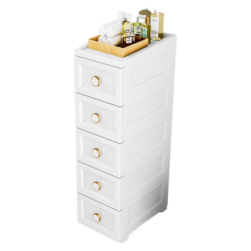 Ultra Modern Vertical Plastic Kids Dressers with Drawers for Bedroom