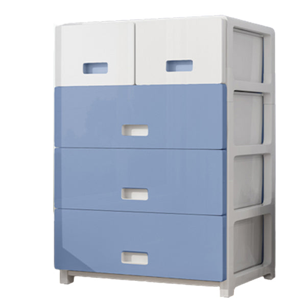 Modern Dresser Plastic Kids Nightstand with Drawers for Kids