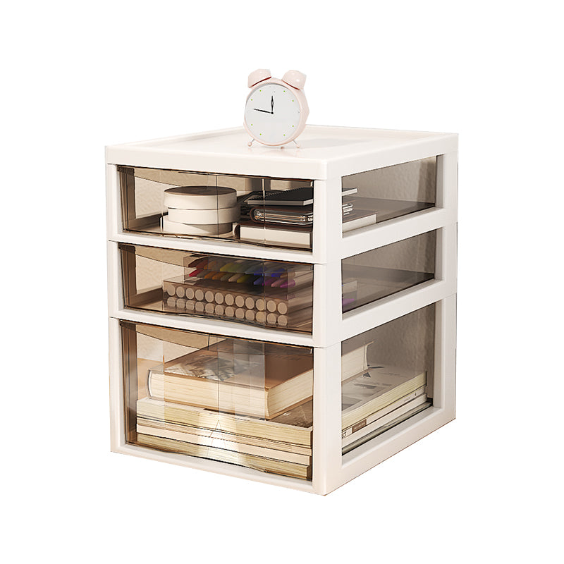 Vertical Transparent File Cabinet Contemporary Plastic Drawers File Cabinet