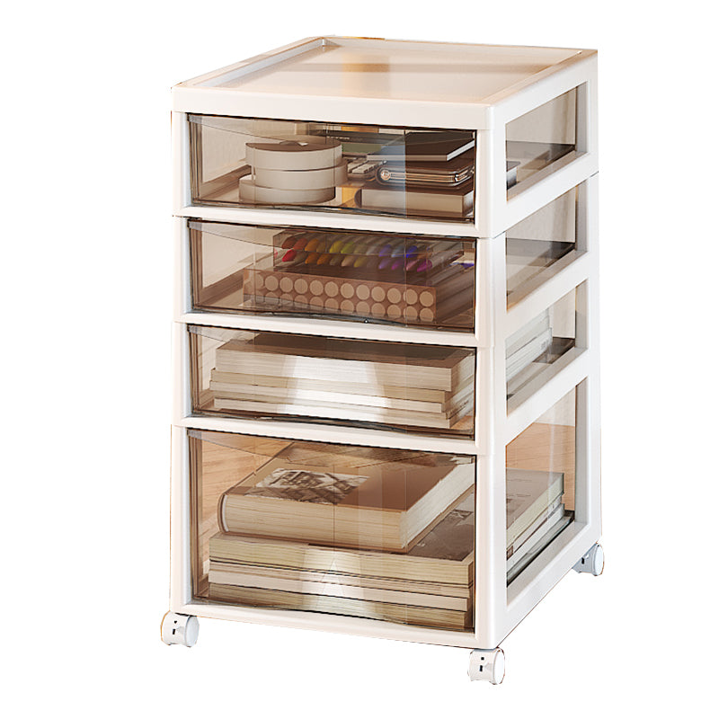 Vertical Transparent File Cabinet Contemporary Plastic Drawers File Cabinet