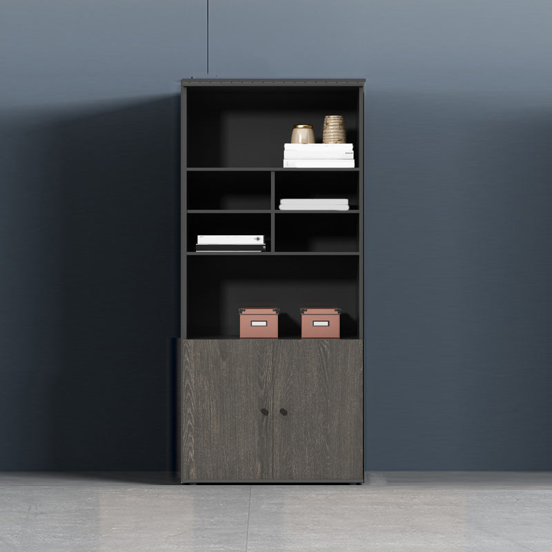 Contemporary Vertical File Cabinet Wooden Frame Storage File Cabinet