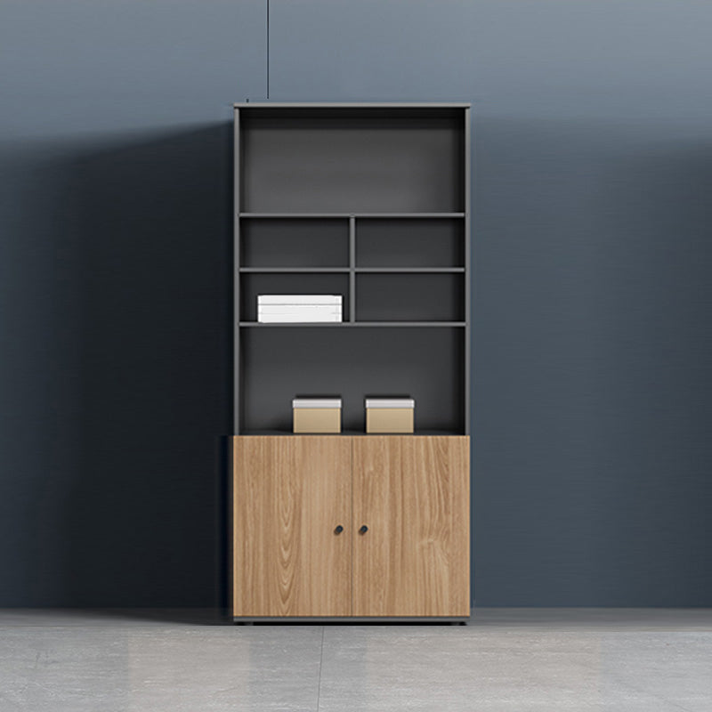 Contemporary Vertical File Cabinet Wooden Frame Storage File Cabinet