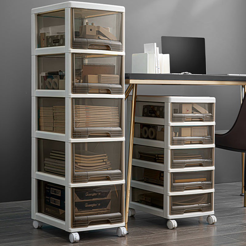 Vertical Transparent File Cabinet Plastic Drawers File Cabinet