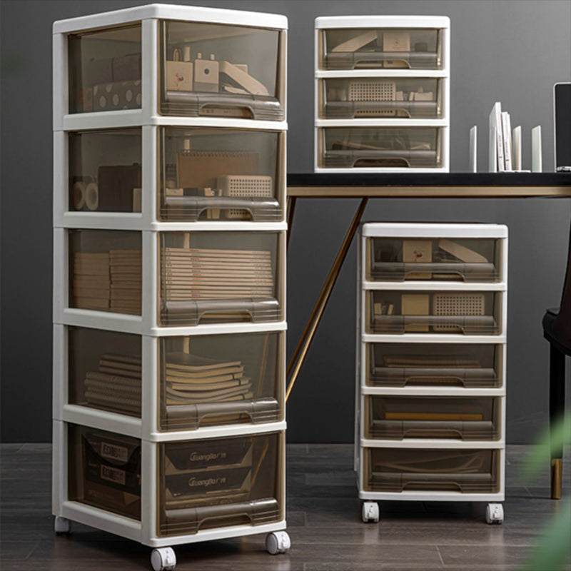 Vertical Transparent File Cabinet Plastic Drawers File Cabinet