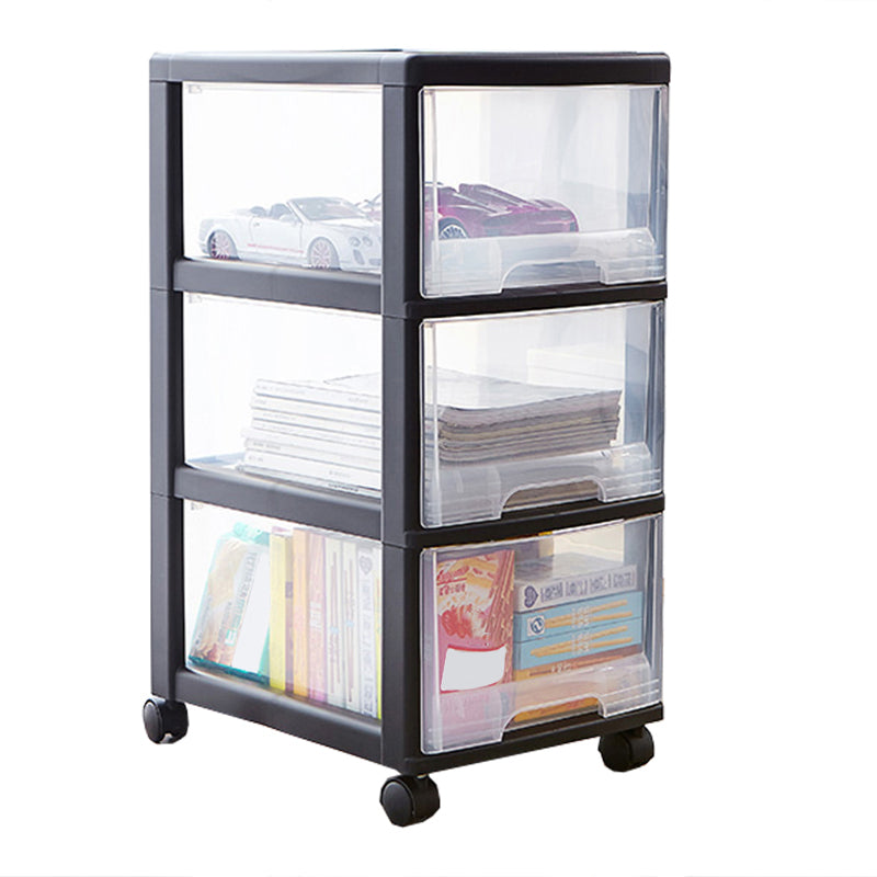 Vertical Transparent File Cabinet Plastic Drawers File Cabinet