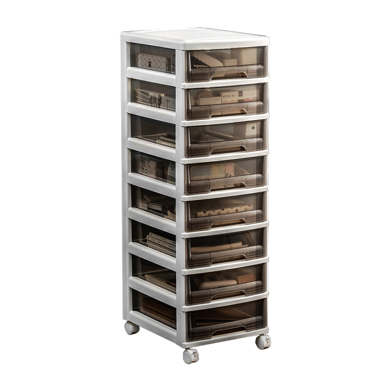 Vertical Transparent File Cabinet Plastic Drawers File Cabinet