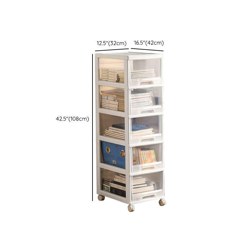 Vertical Transparent File Cabinet Plastic Drawers File Cabinet