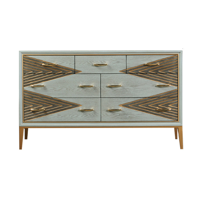 Contemporary Dining Server Engineered Wood Buffet Server with Doors for Living Room