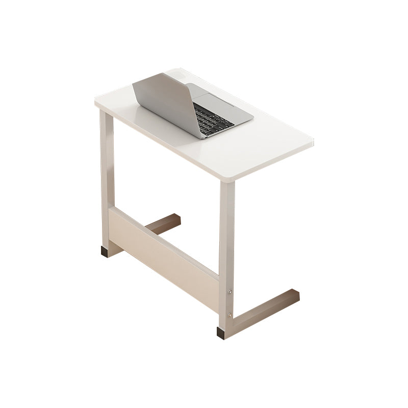 Art Desk with Casters Adjustable Lap Desk Wood and Metal Desk