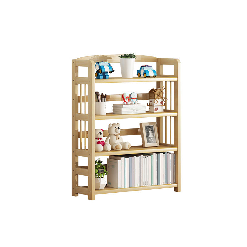 Scandinavian Pine Book Shelf Freestanding Standard Kids Bookshelf