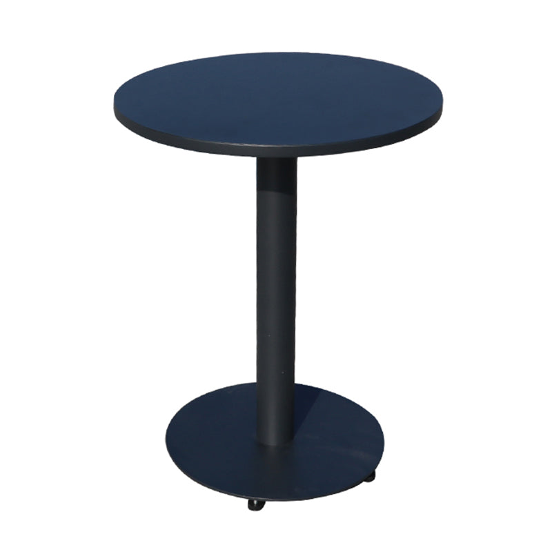 Modern Geometric Waterproof Courtyard Table Metal Base Outdoor Table