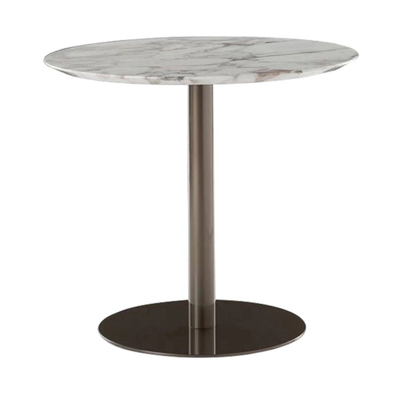 Modern Geometric Waterproof Courtyard Table Metal Base Outdoor Table