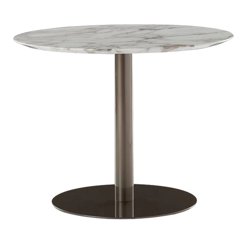 Modern Geometric Waterproof Courtyard Table Metal Base Outdoor Table