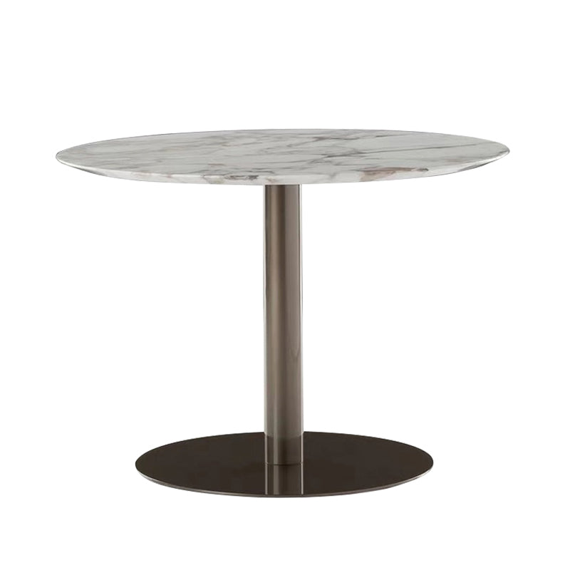 Modern Geometric Waterproof Courtyard Table Metal Base Outdoor Table