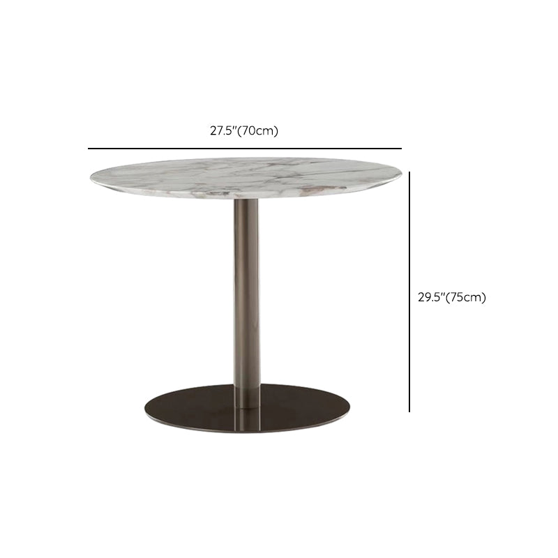 Modern Geometric Waterproof Courtyard Table Metal Base Outdoor Table