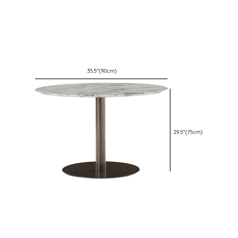 Modern Geometric Waterproof Courtyard Table Metal Base Outdoor Table