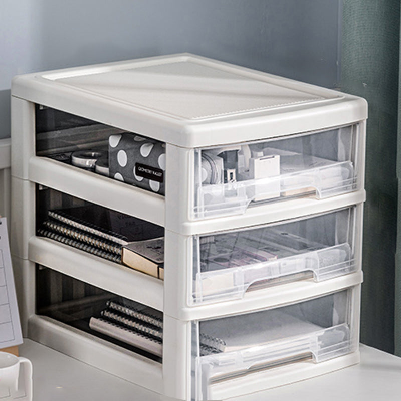 Transparent File Cabinet Modern Plastic Drawers Filing Cabinet