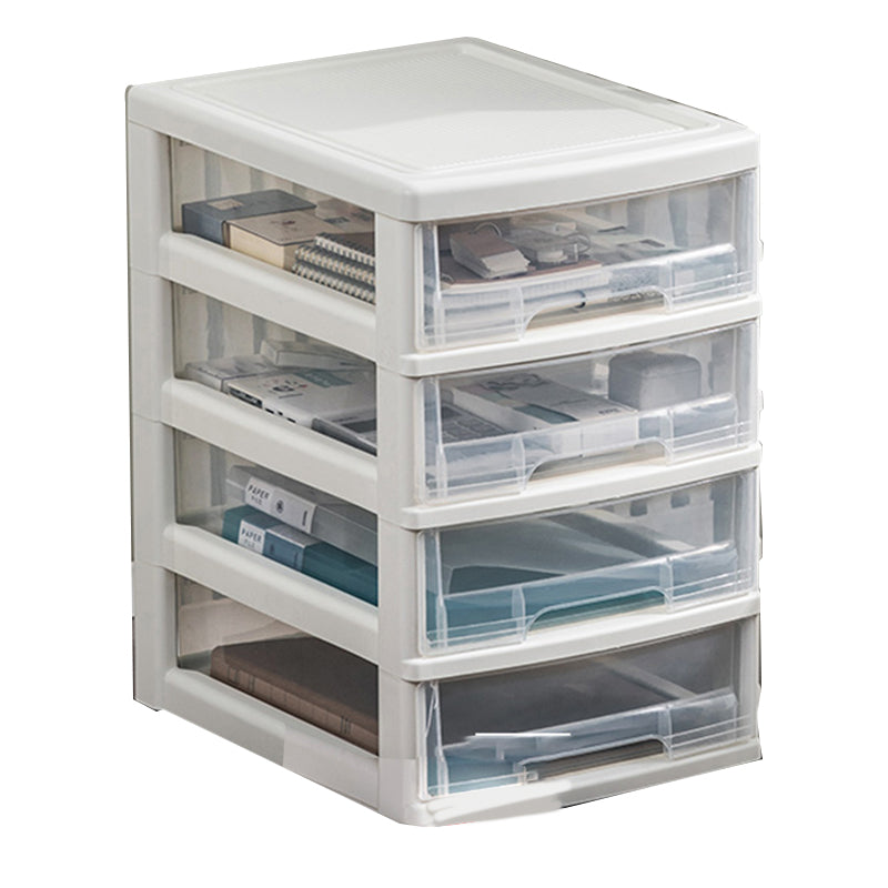 Transparent File Cabinet Modern Plastic Drawers Filing Cabinet