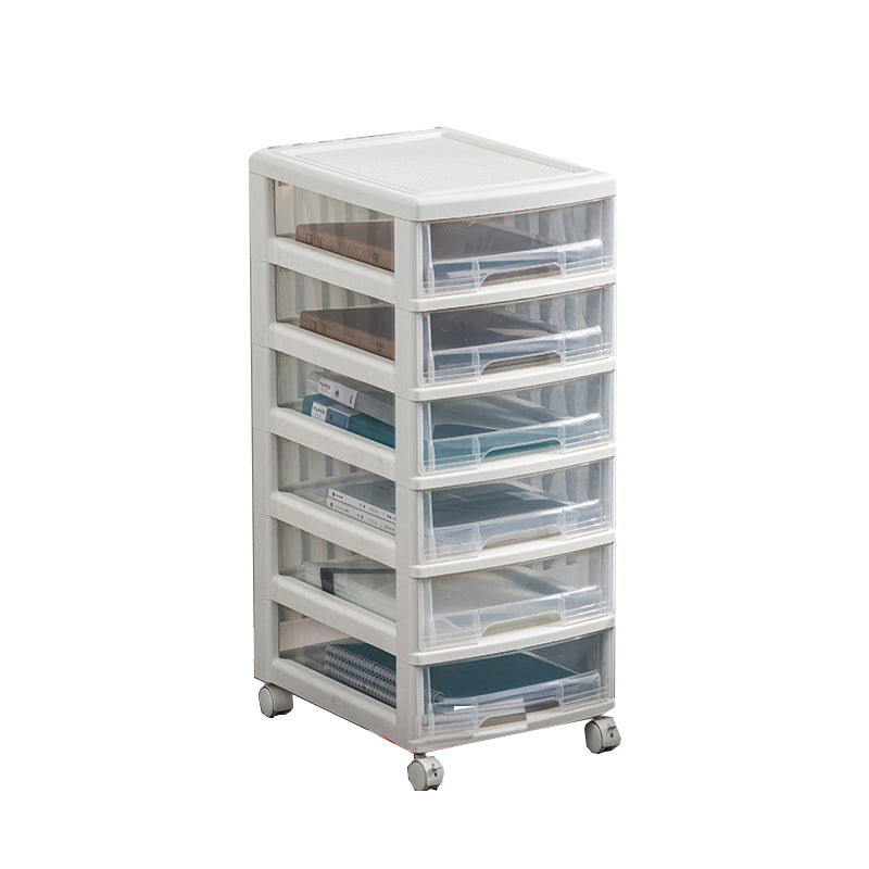 Transparent File Cabinet Modern Plastic Drawers Filing Cabinet