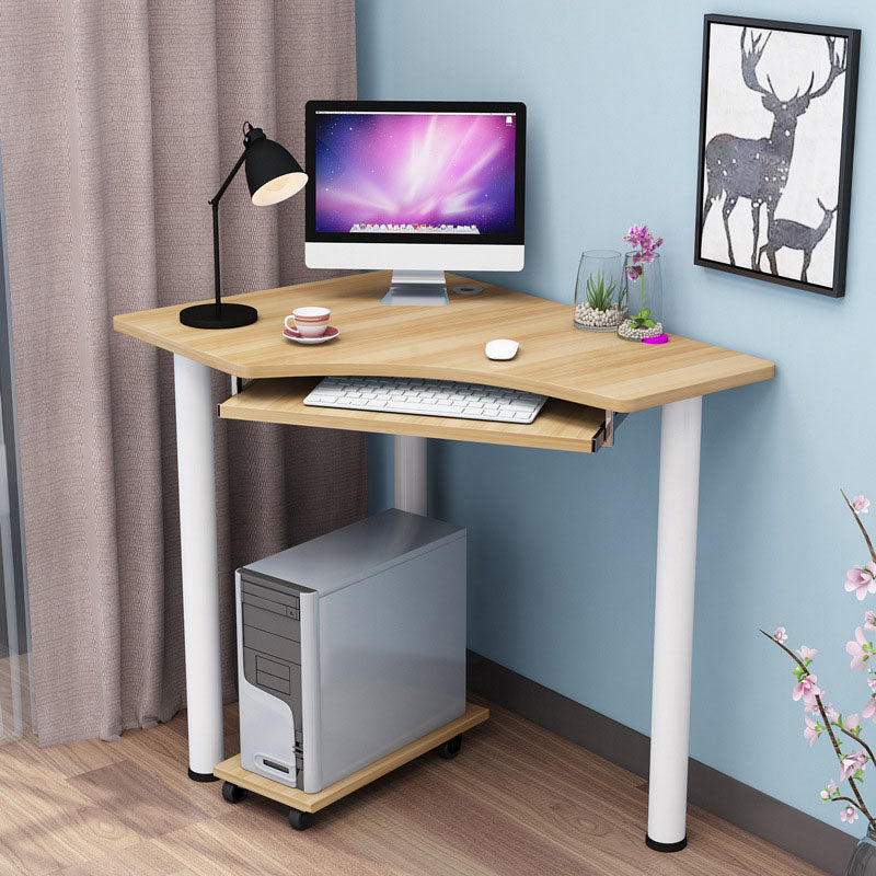 Modern Office Desk Manufactured Wood Writing Desk , 29.25 Inch H