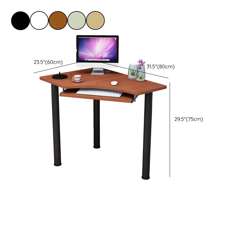 Modern Office Desk Manufactured Wood Writing Desk , 29.25 Inch H