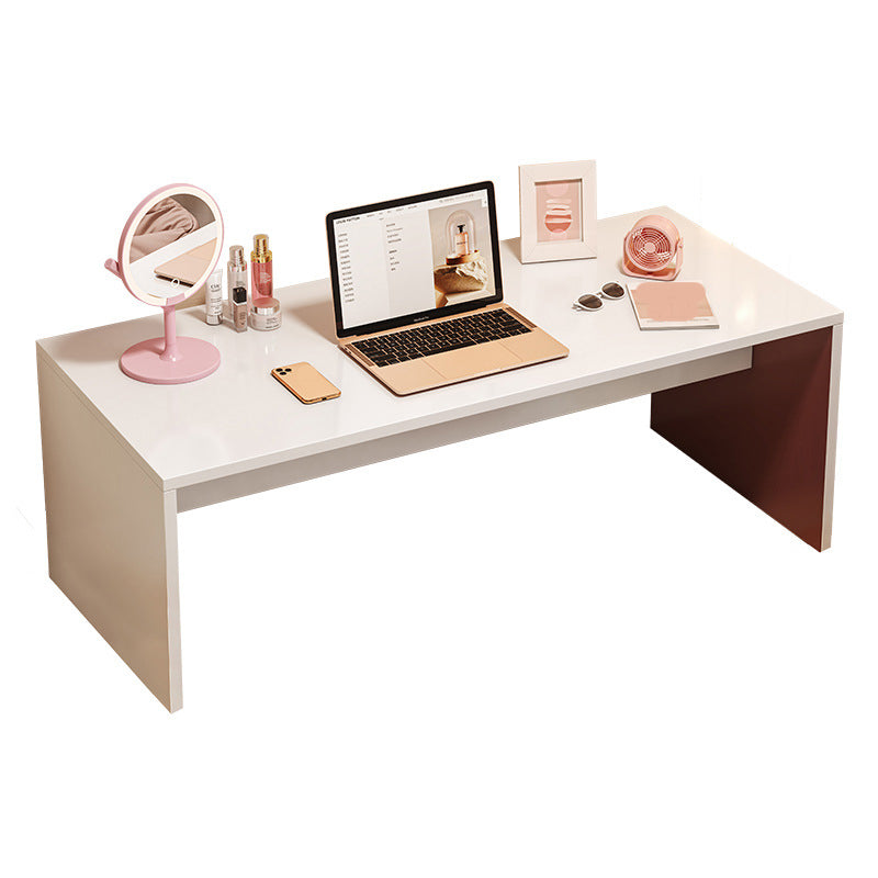 Engineered Wood Writing Desk Contemporary Sled Desk for Home