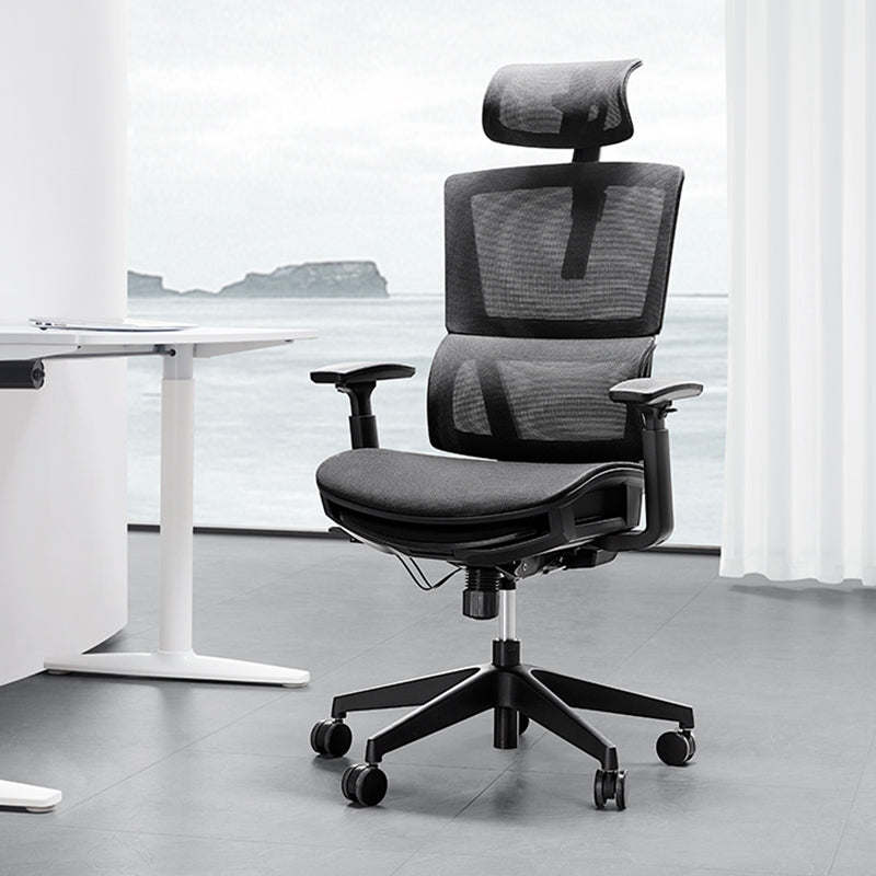 Contemporary Height Adjustable Office Chair Mesh Desk Chair for Office