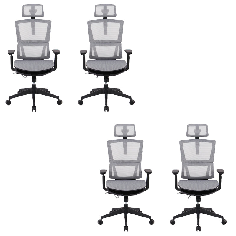 Contemporary Height Adjustable Office Chair Mesh Desk Chair for Office