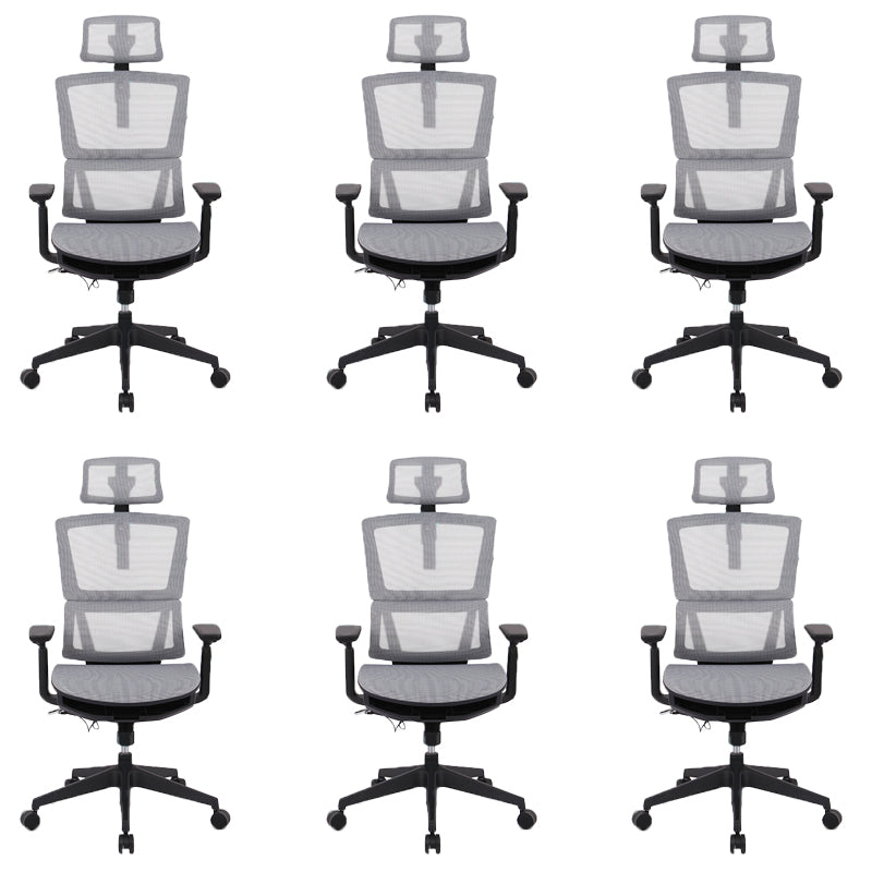 Contemporary Height Adjustable Office Chair Mesh Desk Chair for Office