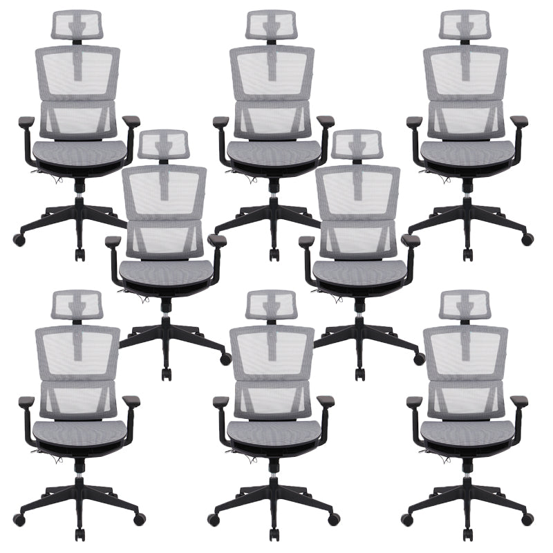 Contemporary Height Adjustable Office Chair Mesh Desk Chair for Office