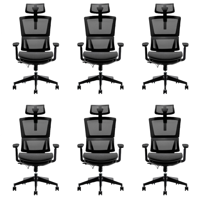 Contemporary Height Adjustable Office Chair Mesh Desk Chair for Office