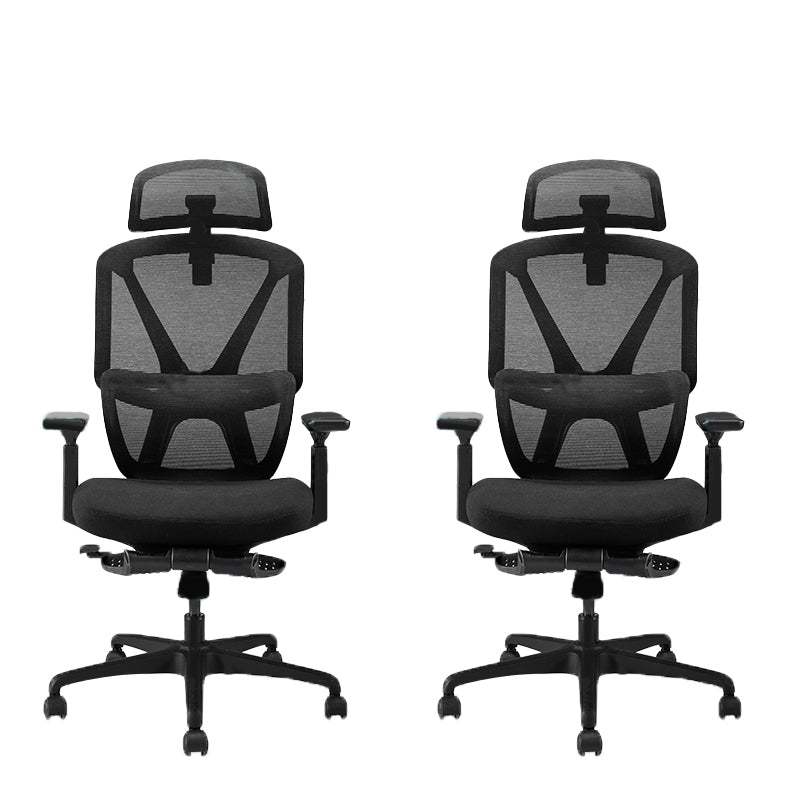 Contemporary Height Adjustable Office Chair Mesh Desk Chair for Office