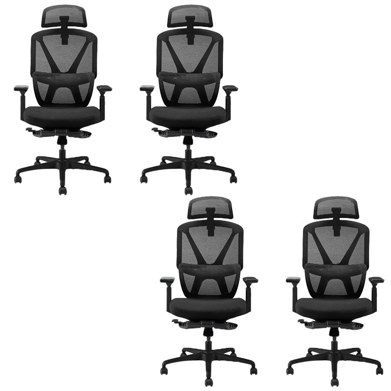 Contemporary Height Adjustable Office Chair Mesh Desk Chair for Office