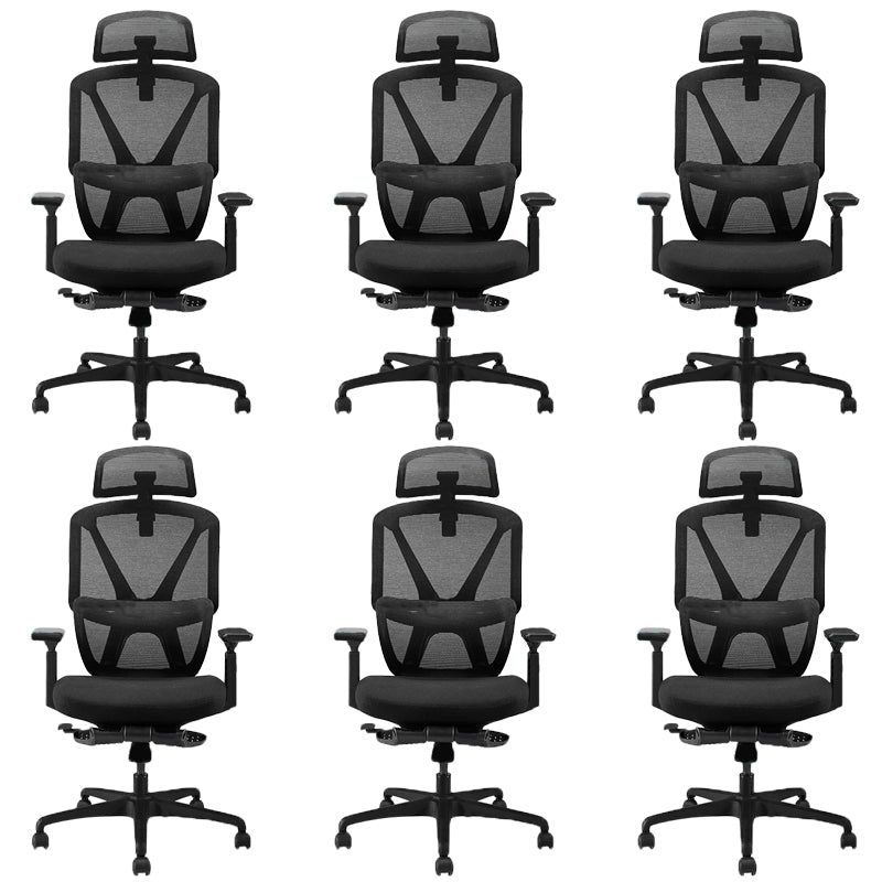 Contemporary Height Adjustable Office Chair Mesh Desk Chair for Office