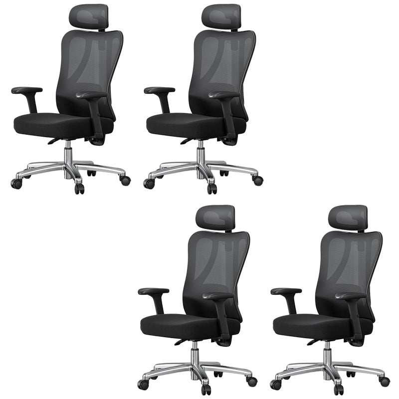 Modern Height Adjustable Office Chair Mesh Black Desk Chair for Office