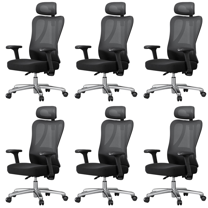 Modern Height Adjustable Office Chair Mesh Black Desk Chair for Office