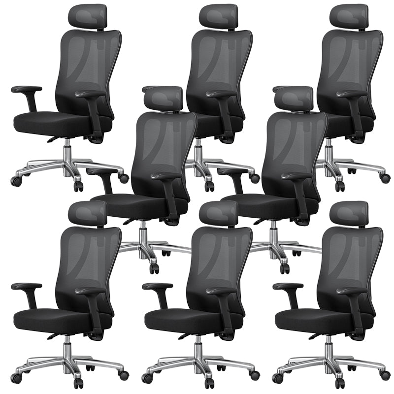 Modern Height Adjustable Office Chair Mesh Black Desk Chair for Office