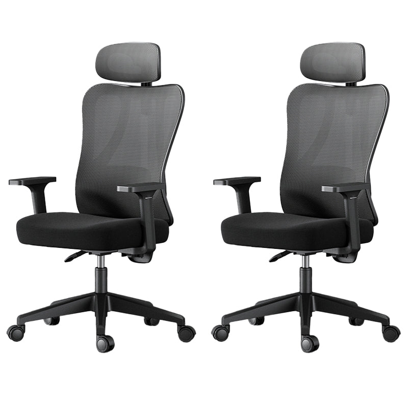 Modern Height Adjustable Office Chair Mesh Black Desk Chair for Office