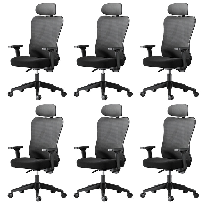 Modern Height Adjustable Office Chair Mesh Black Desk Chair for Office