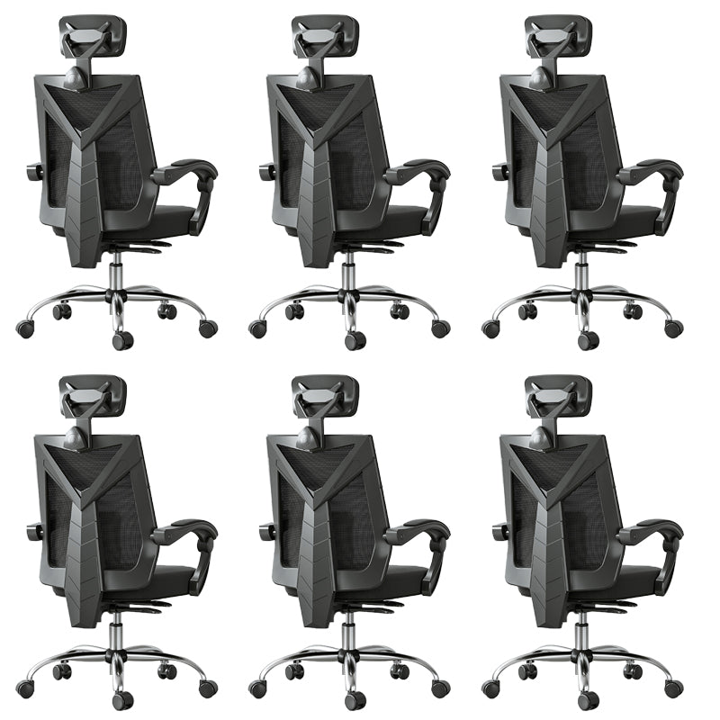 Modern Height Adjustable Office Chair Mesh Black Desk Chair for Office