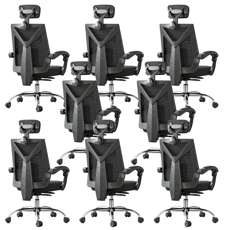 Modern Height Adjustable Office Chair Mesh Black Desk Chair for Office